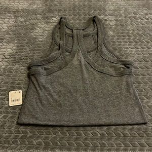 Free People Movement NWT Double Layer Tank with Flounced Bottom